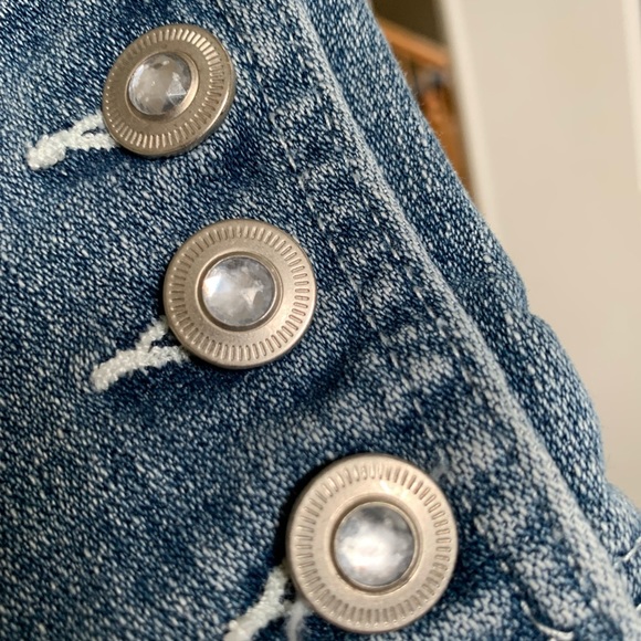 Denim/jean jacket customized size medium - Picture 5 of 6